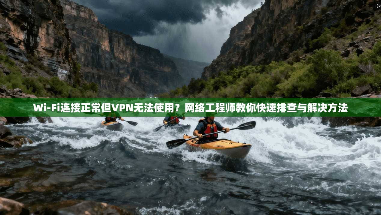 Wi-Fi连接正常但VPN无法使用？网络工程师教你快速排查与解决方法