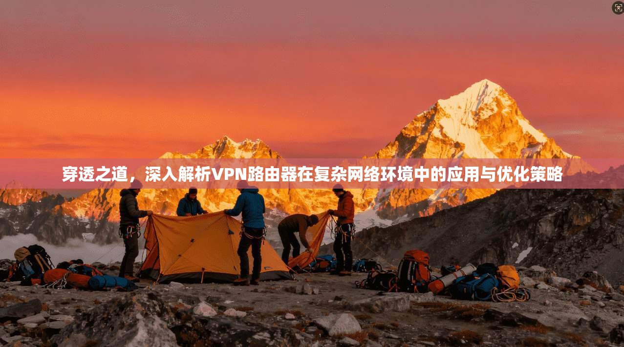 穿透之道，深入解析VPN路由器在复杂网络环境中的应用与优化策略