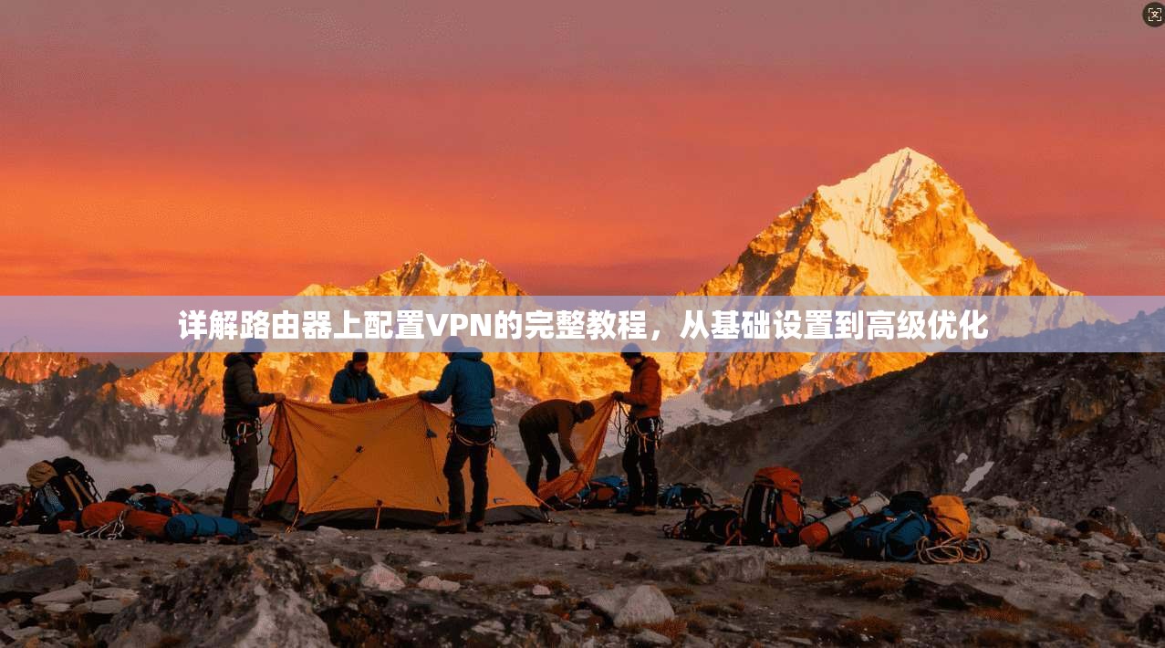 详解路由器上配置VPN的完整教程，从基础设置到高级优化
