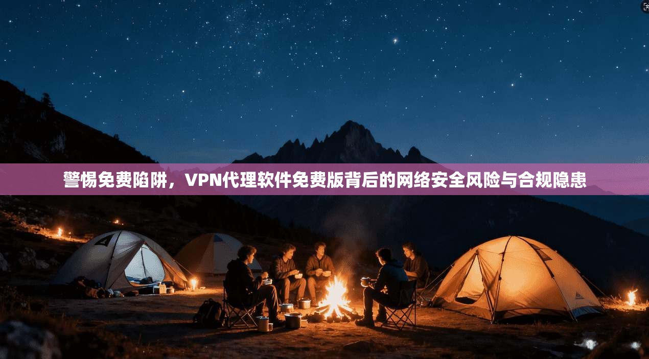 警惕免费陷阱，VPN代理软件免费版背后的网络安全风险与合规隐患