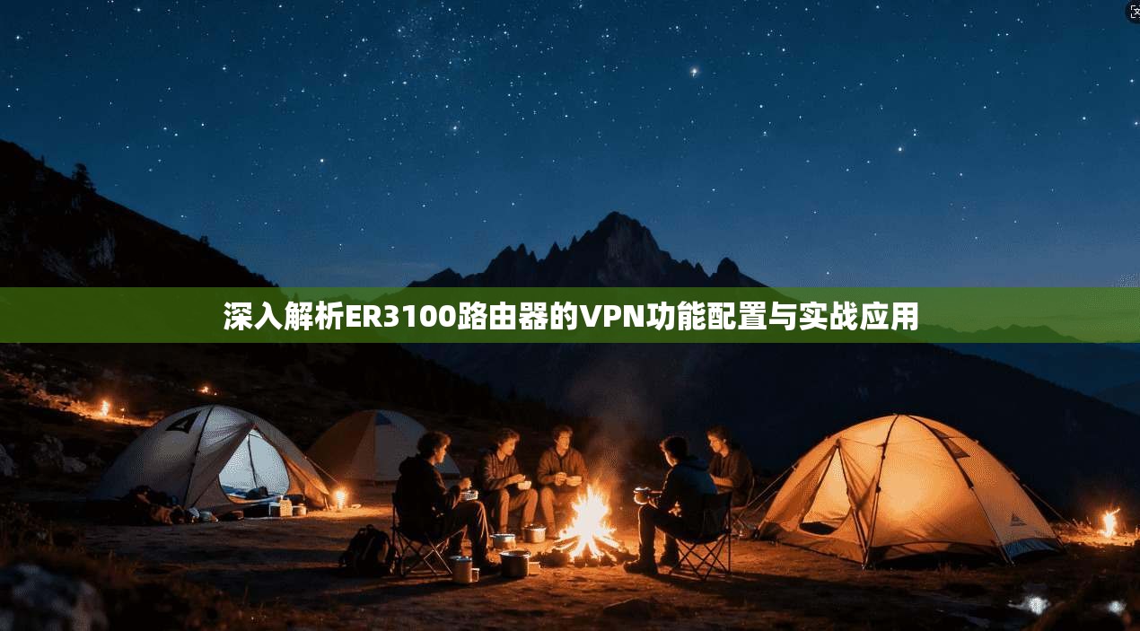 深入解析ER3100路由器的VPN功能配置与实战应用