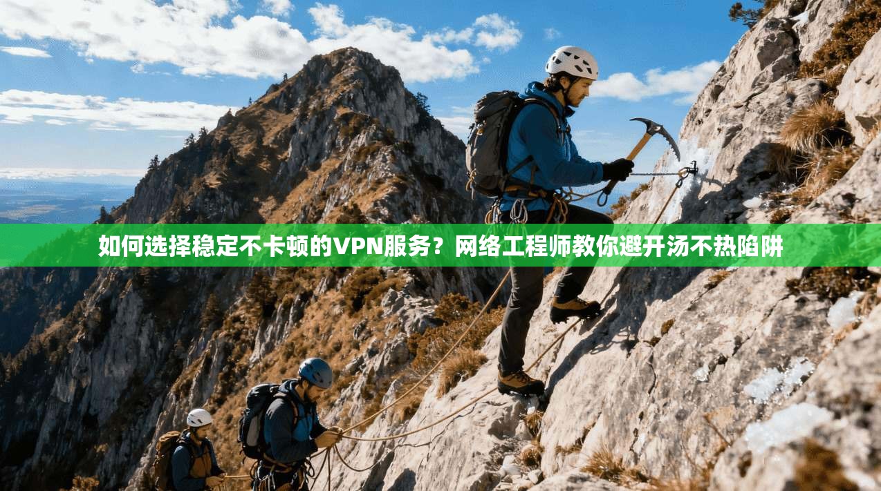 如何选择稳定不卡顿的VPN服务？网络工程师教你避开汤不热陷阱