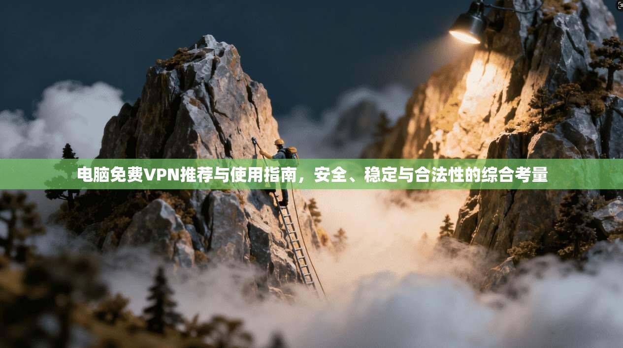 电脑免费VPN推荐与使用指南，安全、稳定与合法性的综合考量