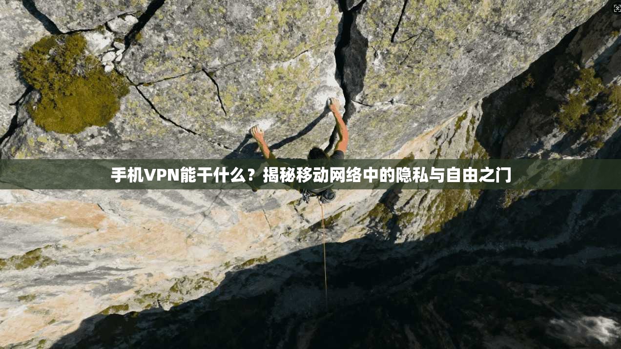 手机VPN能干什么？揭秘移动网络中的隐私与自由之门