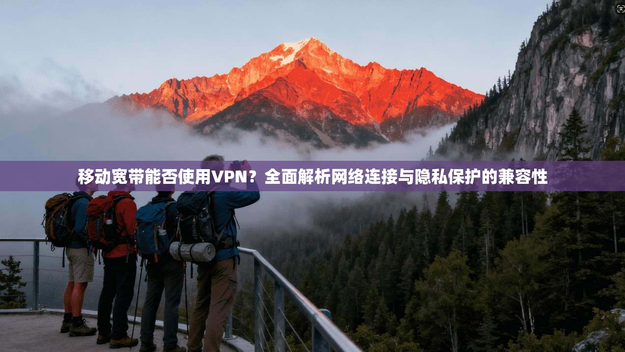移动宽带能否使用VPN？全面解析网络连接与隐私保护的兼容性