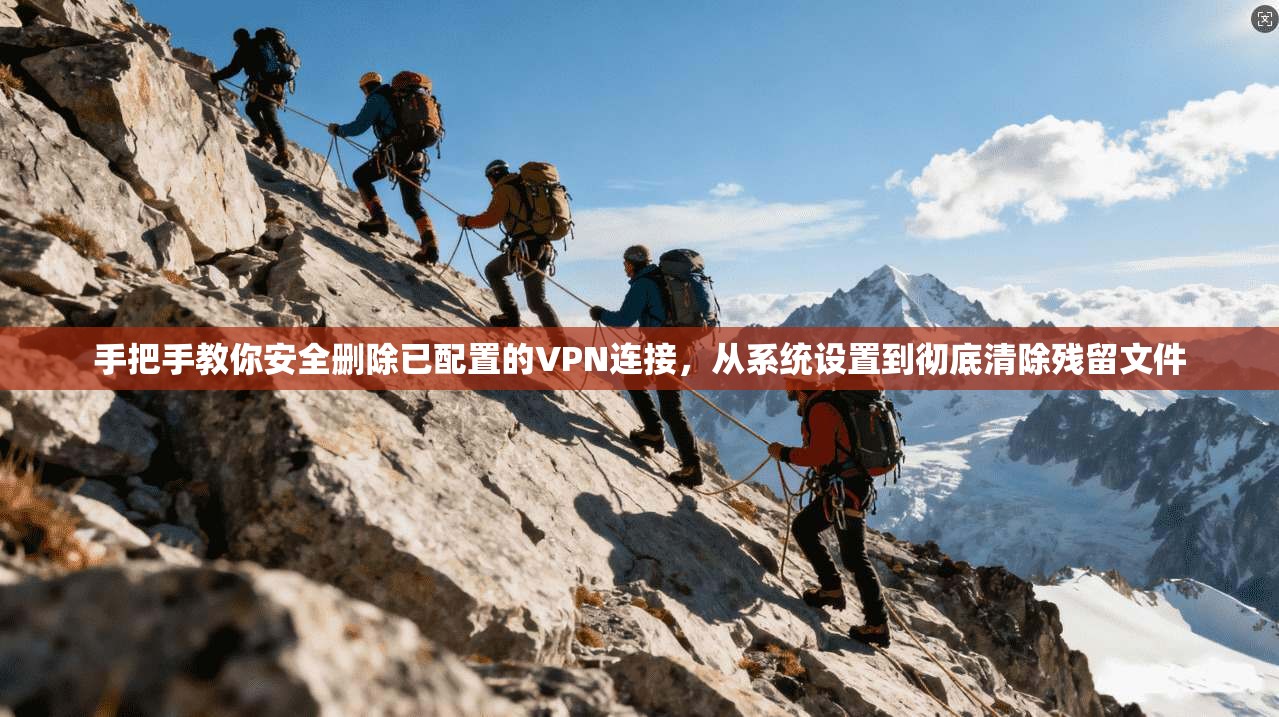 手把手教你安全删除已配置的VPN连接，从系统设置到彻底清除残留文件