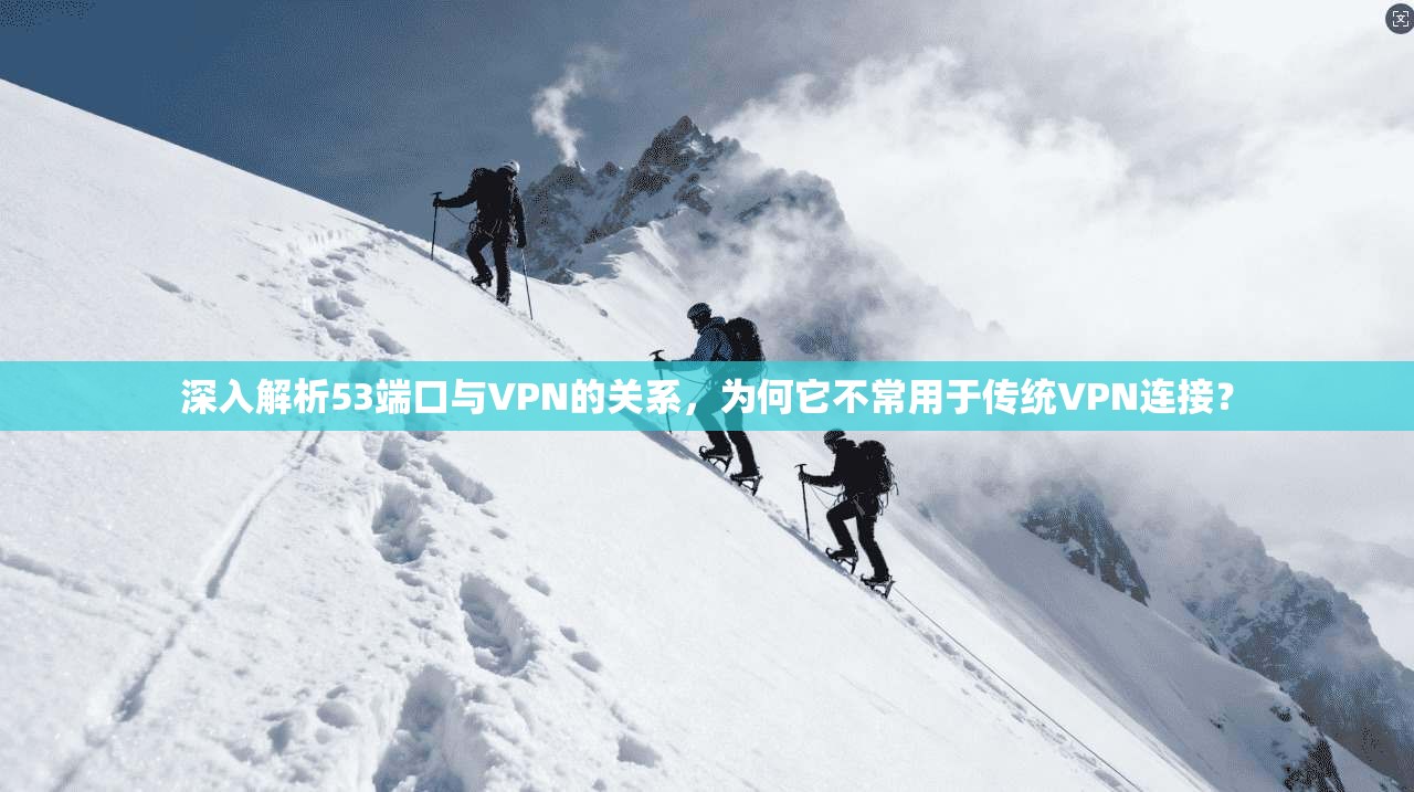 深入解析53端口与VPN的关系，为何它不常用于传统VPN连接？