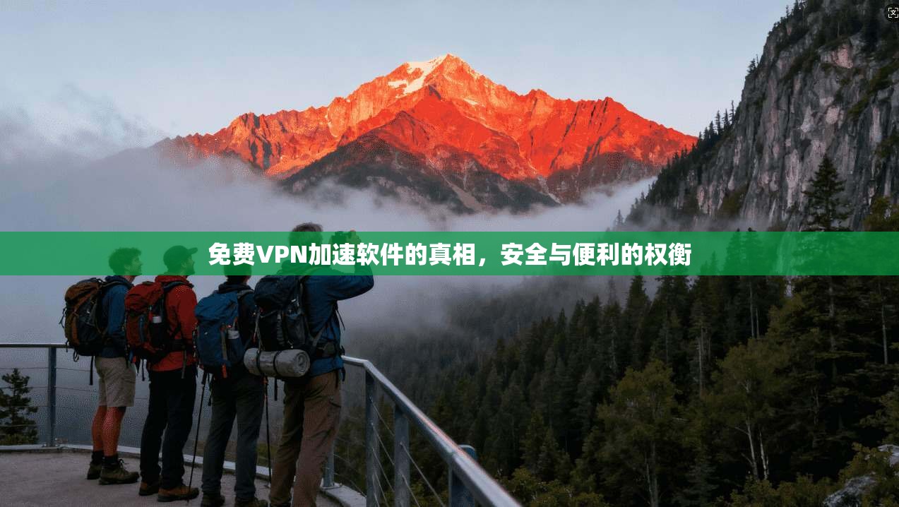 免费VPN加速软件的真相，安全与便利的权衡
