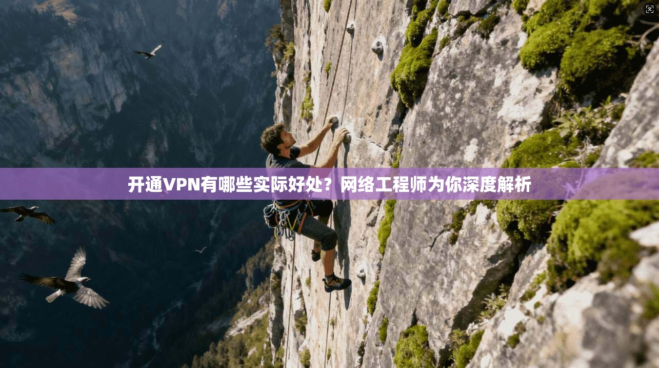 开通VPN有哪些实际好处？网络工程师为你深度解析