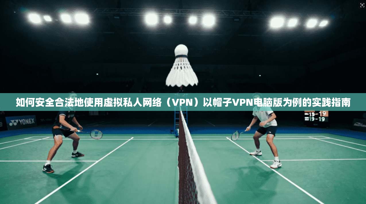 如何安全合法地使用虚拟私人网络（VPN）以帽子VPN电脑版为例的实践指南