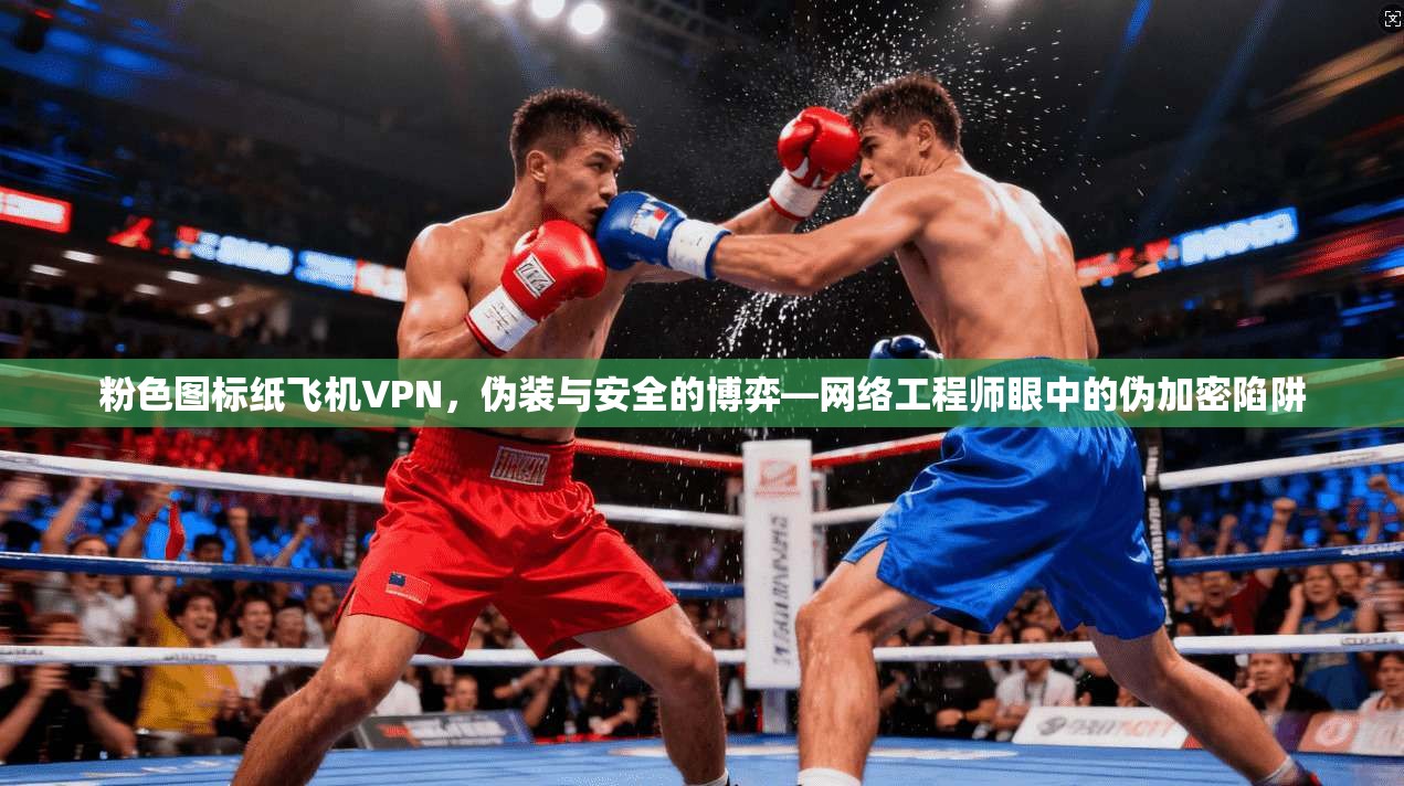 粉色图标纸飞机VPN，伪装与安全的博弈—网络工程师眼中的伪加密陷阱