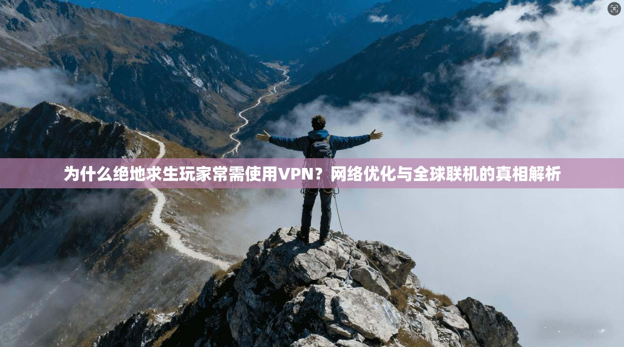 为什么绝地求生玩家常需使用VPN？网络优化与全球联机的真相解析