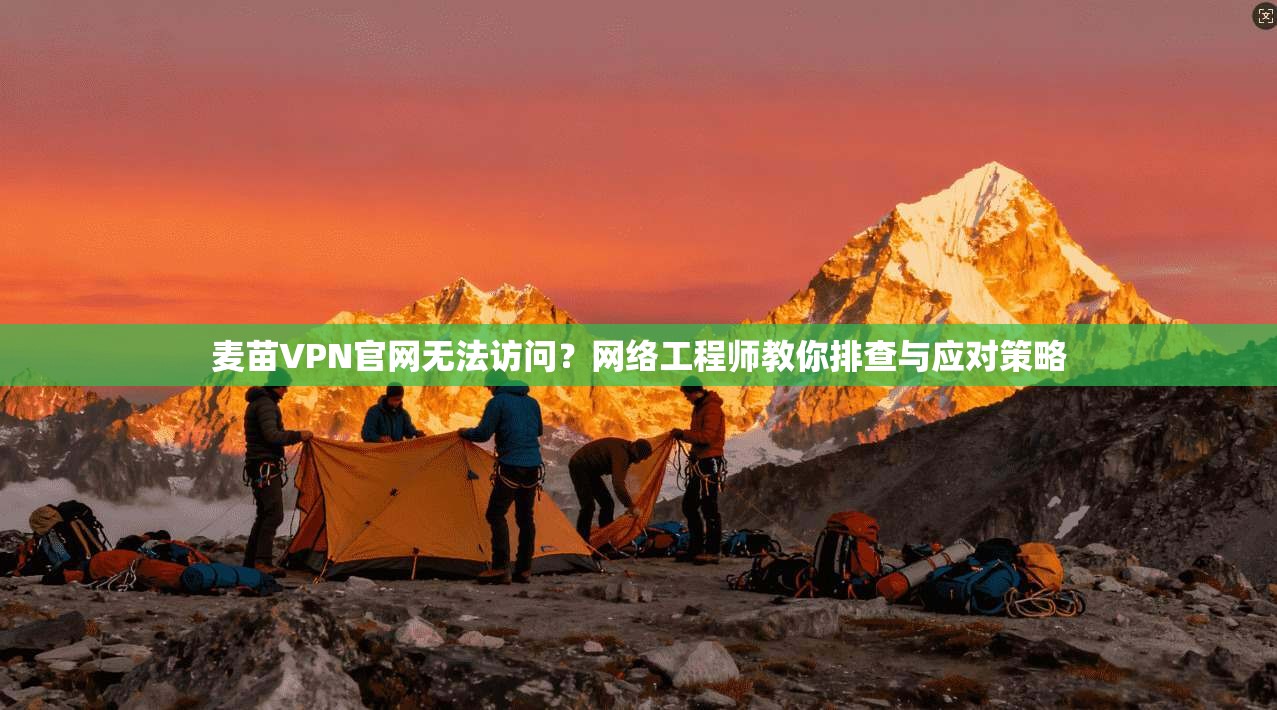 麦苗VPN官网无法访问？网络工程师教你排查与应对策略