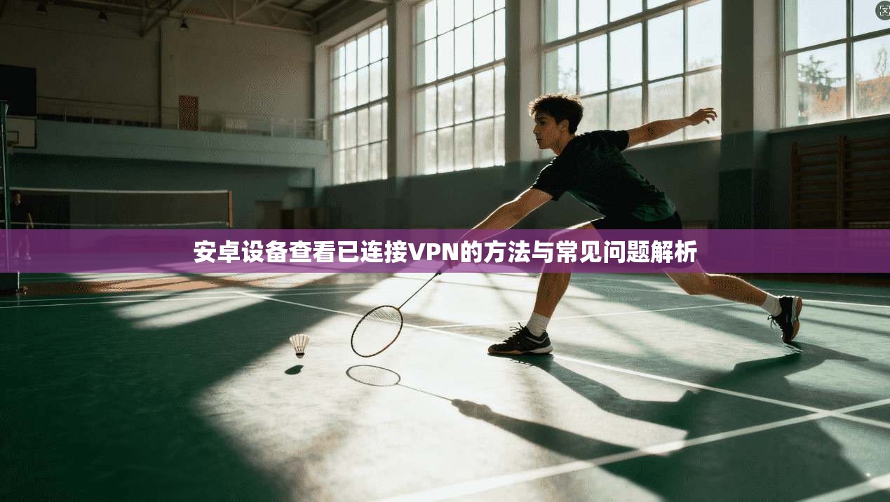 安卓设备查看已连接VPN的方法与常见问题解析