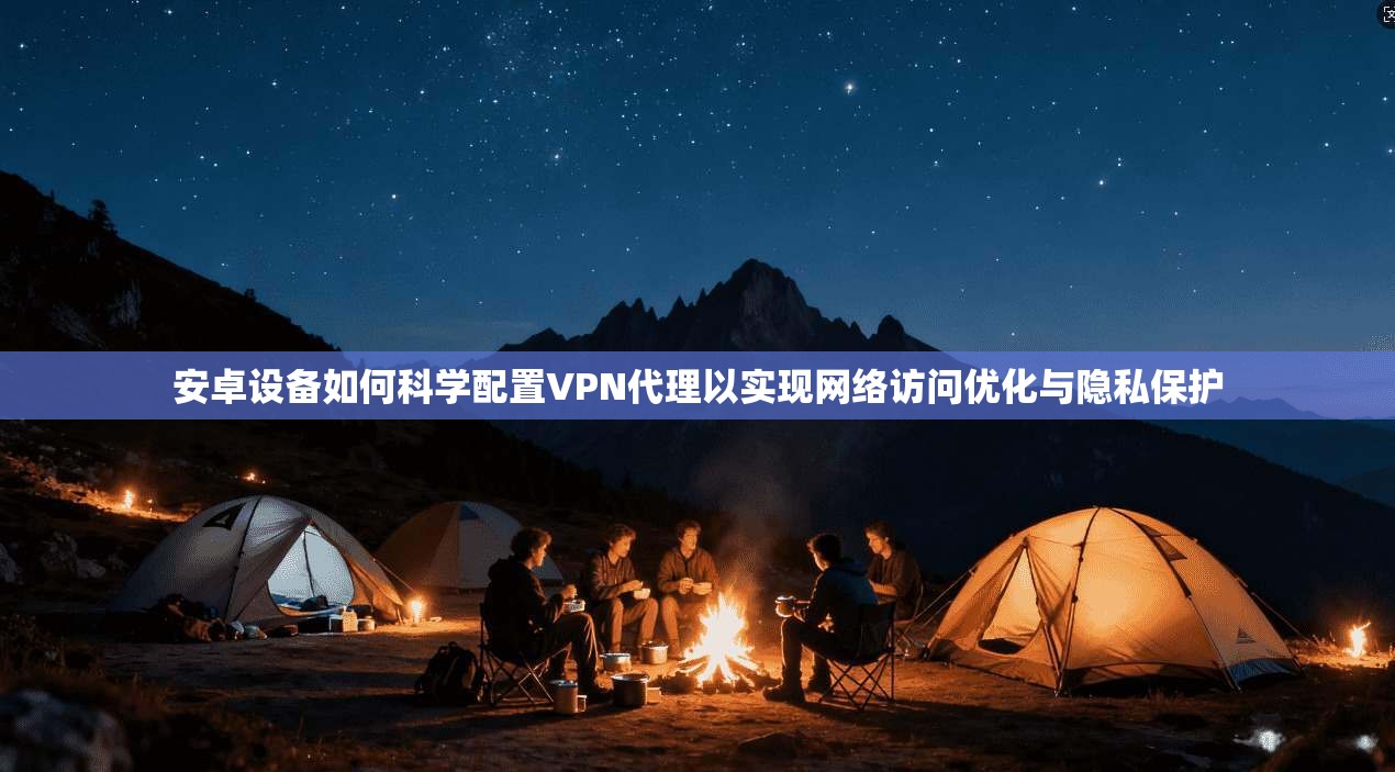安卓设备如何科学配置VPN代理以实现网络访问优化与隐私保护