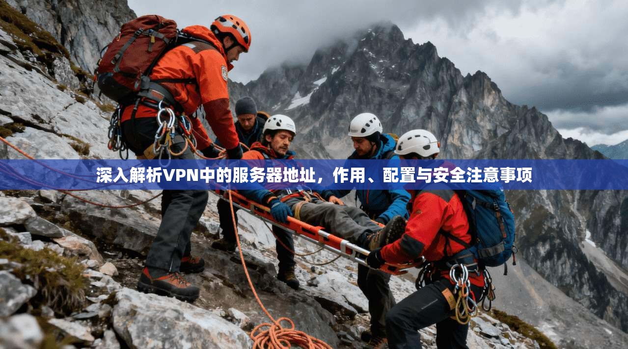 深入解析VPN中的服务器地址，作用、配置与安全注意事项