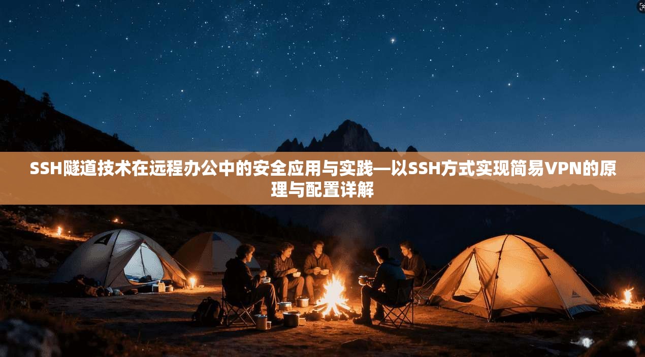 SSH隧道技术在远程办公中的安全应用与实践—以SSH方式实现简易VPN的原理与配置详解