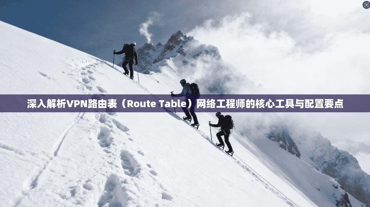 深入解析VPN路由表（Route Table）网络工程师的核心工具与配置要点
