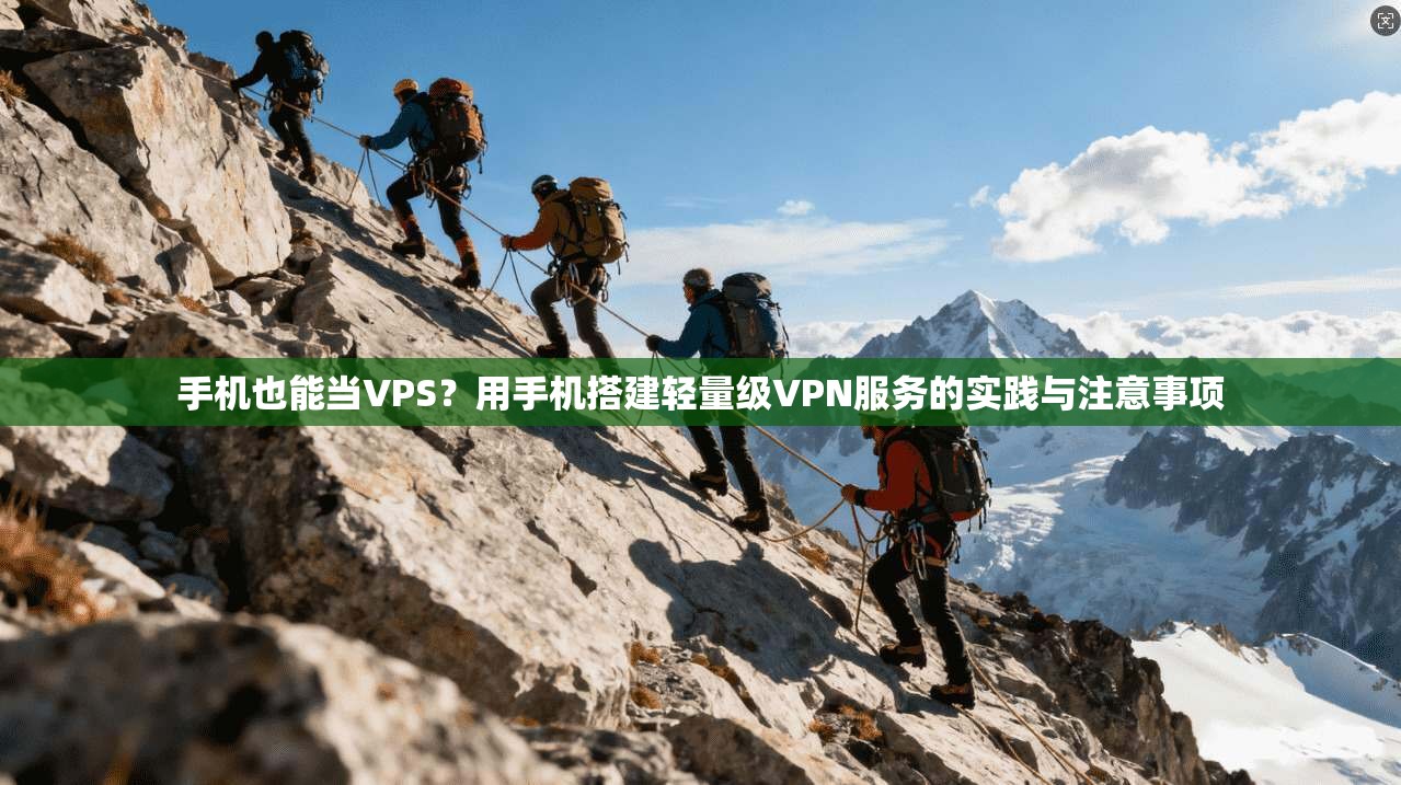手机也能当VPS？用手机搭建轻量级VPN服务的实践与注意事项