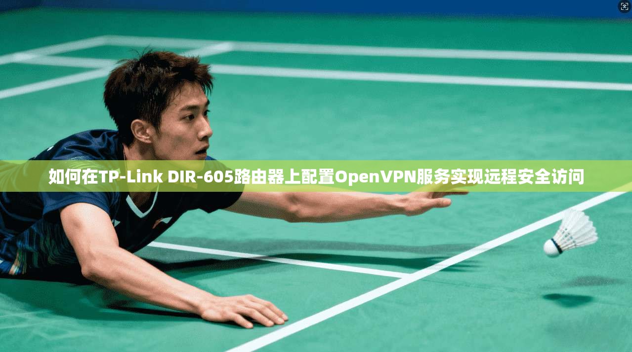 如何在TP-Link DIR-605路由器上配置OpenVPN服务实现远程安全访问