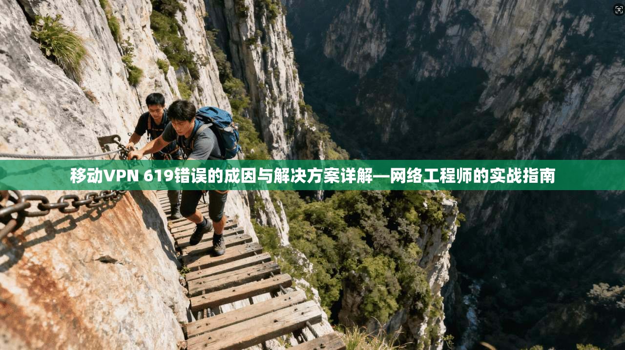 移动VPN 619错误的成因与解决方案详解—网络工程师的实战指南