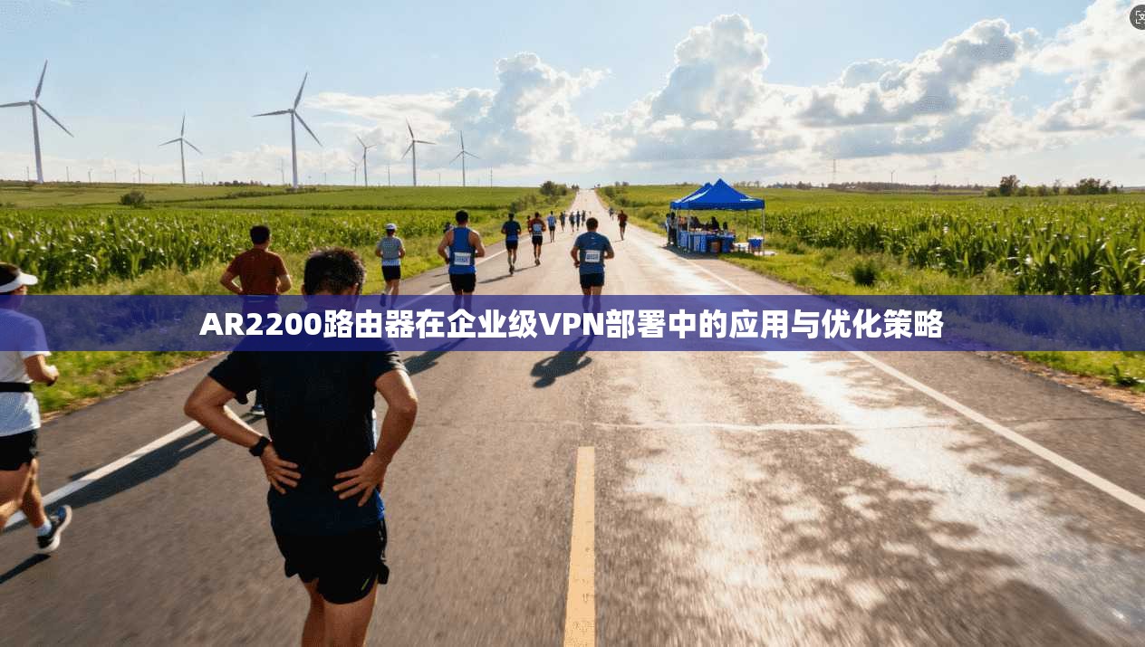 AR2200路由器在企业级VPN部署中的应用与优化策略