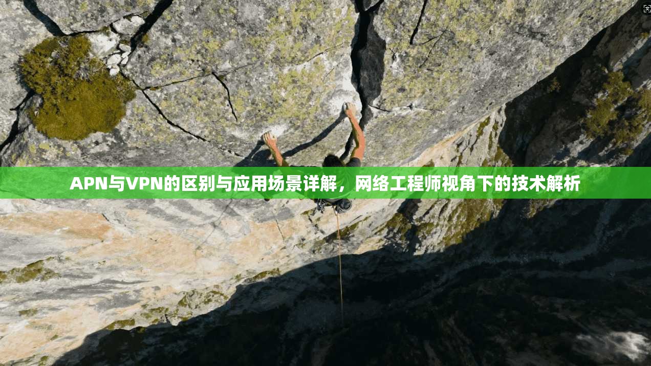 APN与VPN的区别与应用场景详解，网络工程师视角下的技术解析