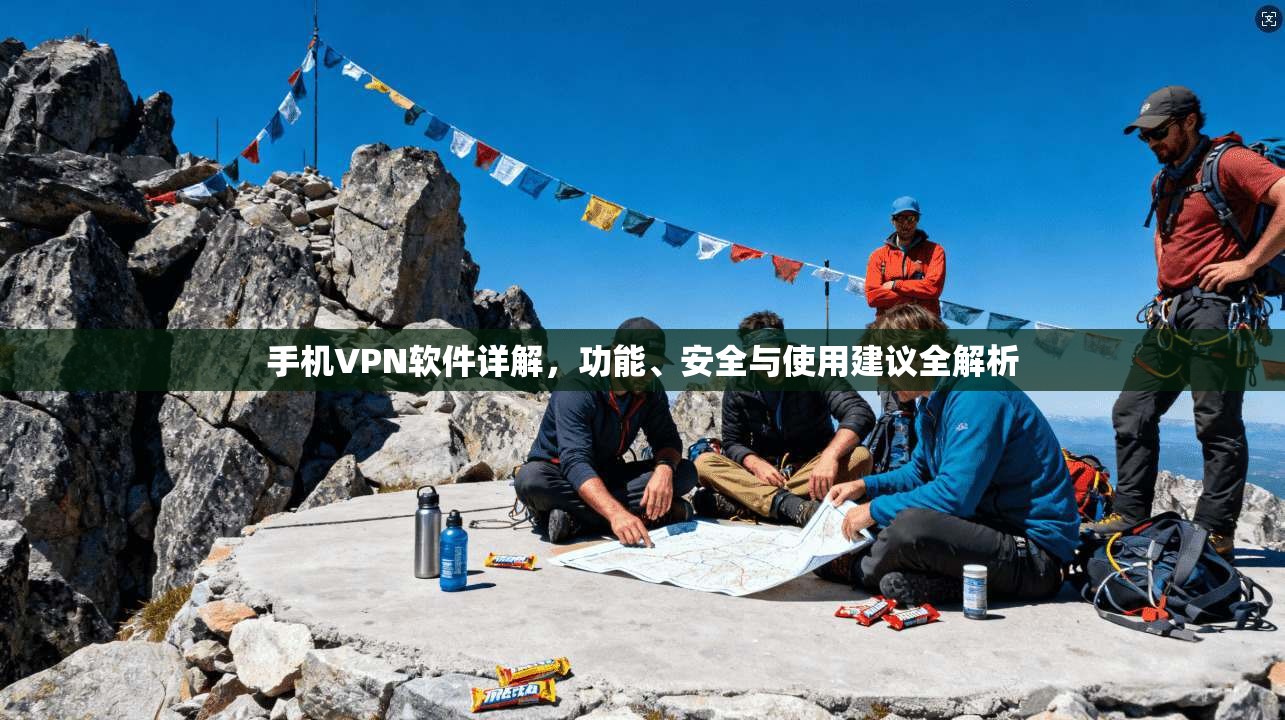 手机VPN软件详解，功能、安全与使用建议全解析
