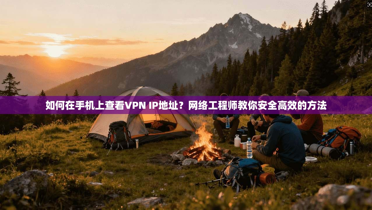 如何在手机上查看VPN IP地址？网络工程师教你安全高效的方法