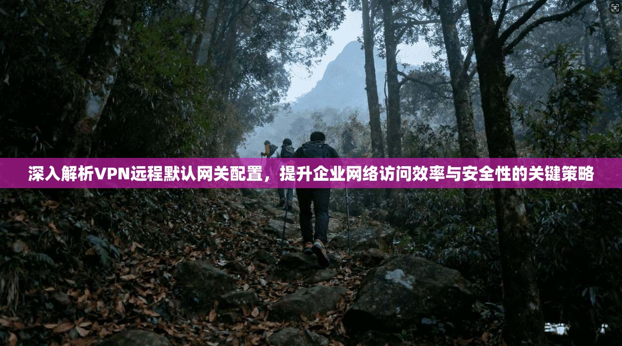 深入解析VPN远程默认网关配置，提升企业网络访问效率与安全性的关键策略