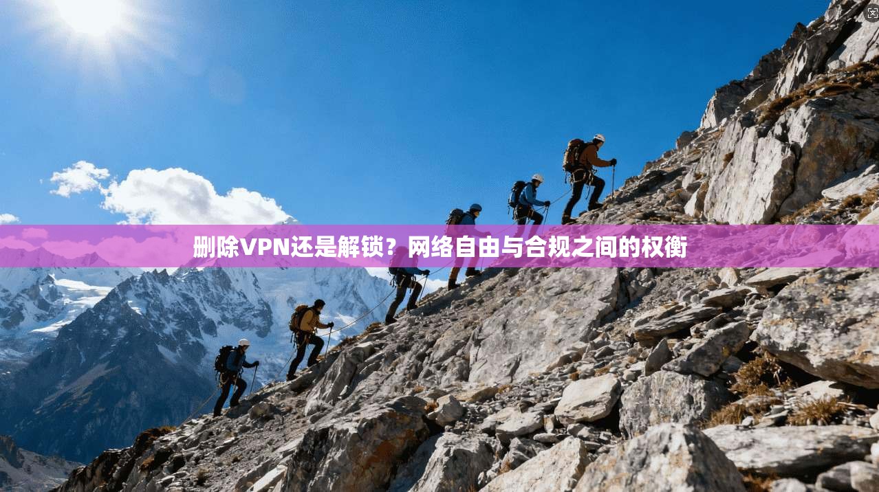 删除VPN还是解锁？网络自由与合规之间的权衡