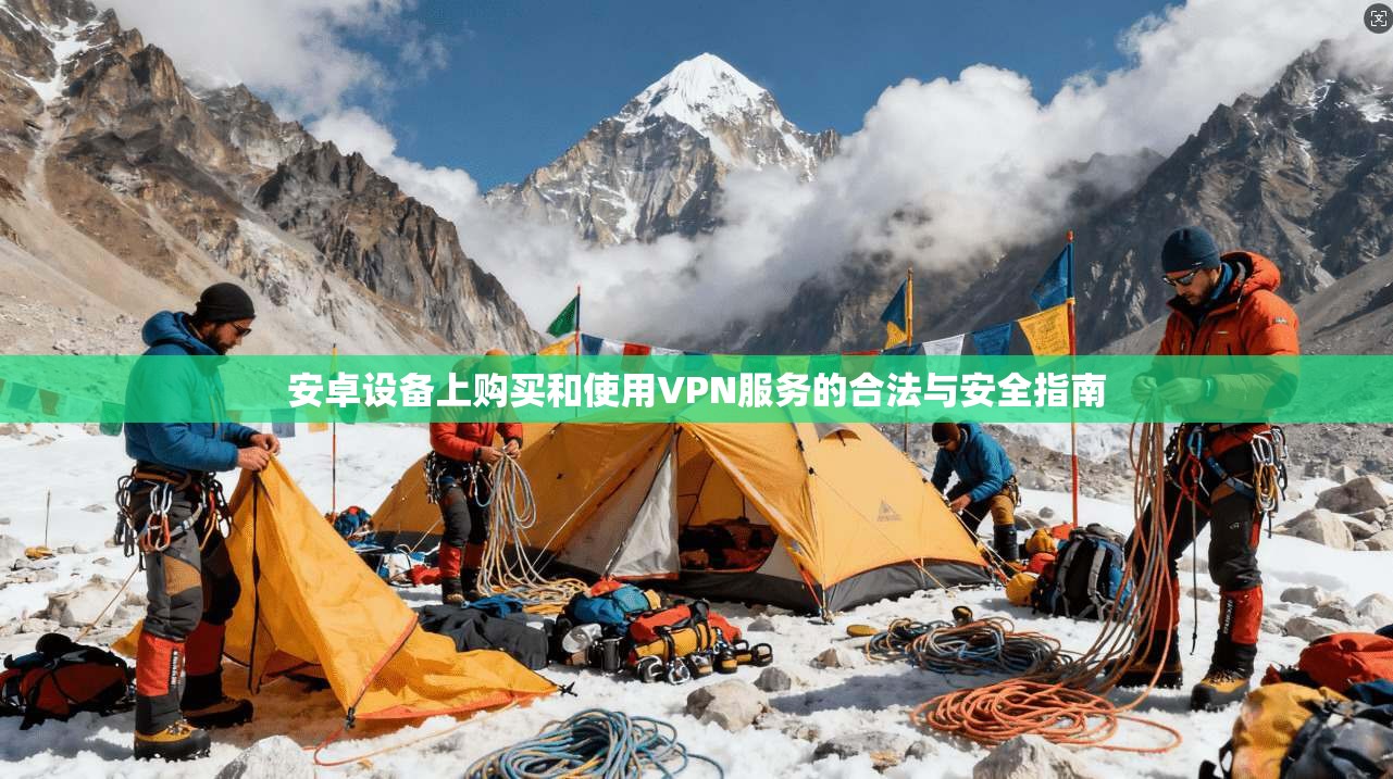 安卓设备上购买和使用VPN服务的合法与安全指南