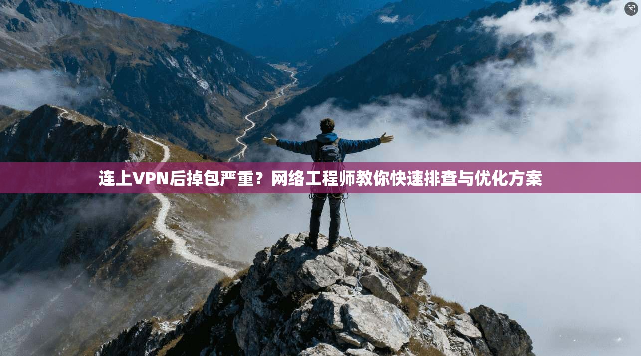 连上VPN后掉包严重？网络工程师教你快速排查与优化方案