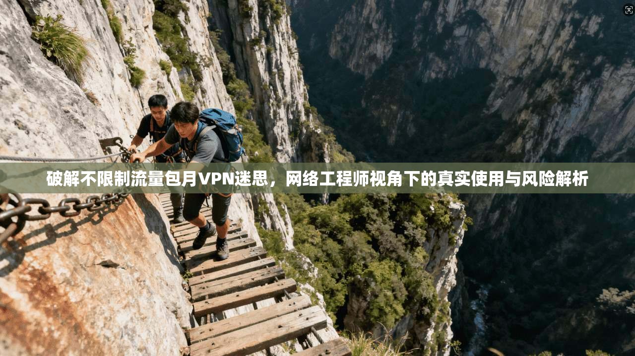 破解不限制流量包月VPN迷思，网络工程师视角下的真实使用与风险解析