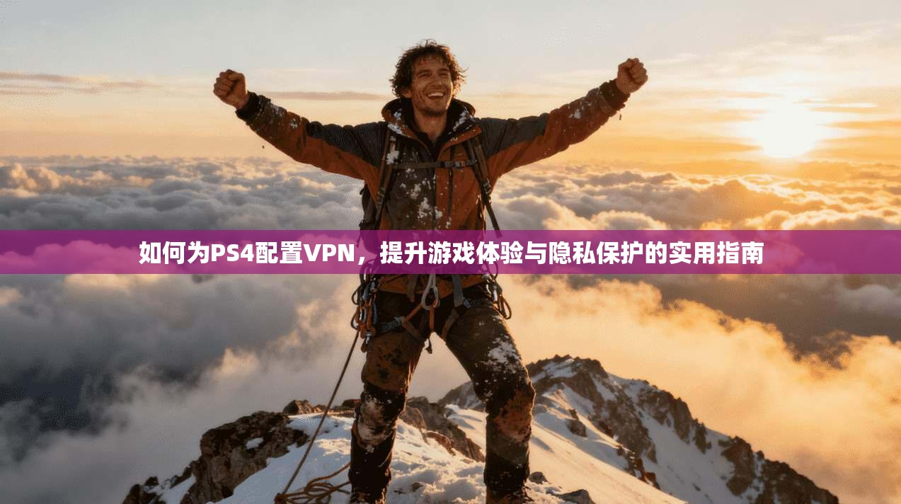 如何为PS4配置VPN，提升游戏体验与隐私保护的实用指南