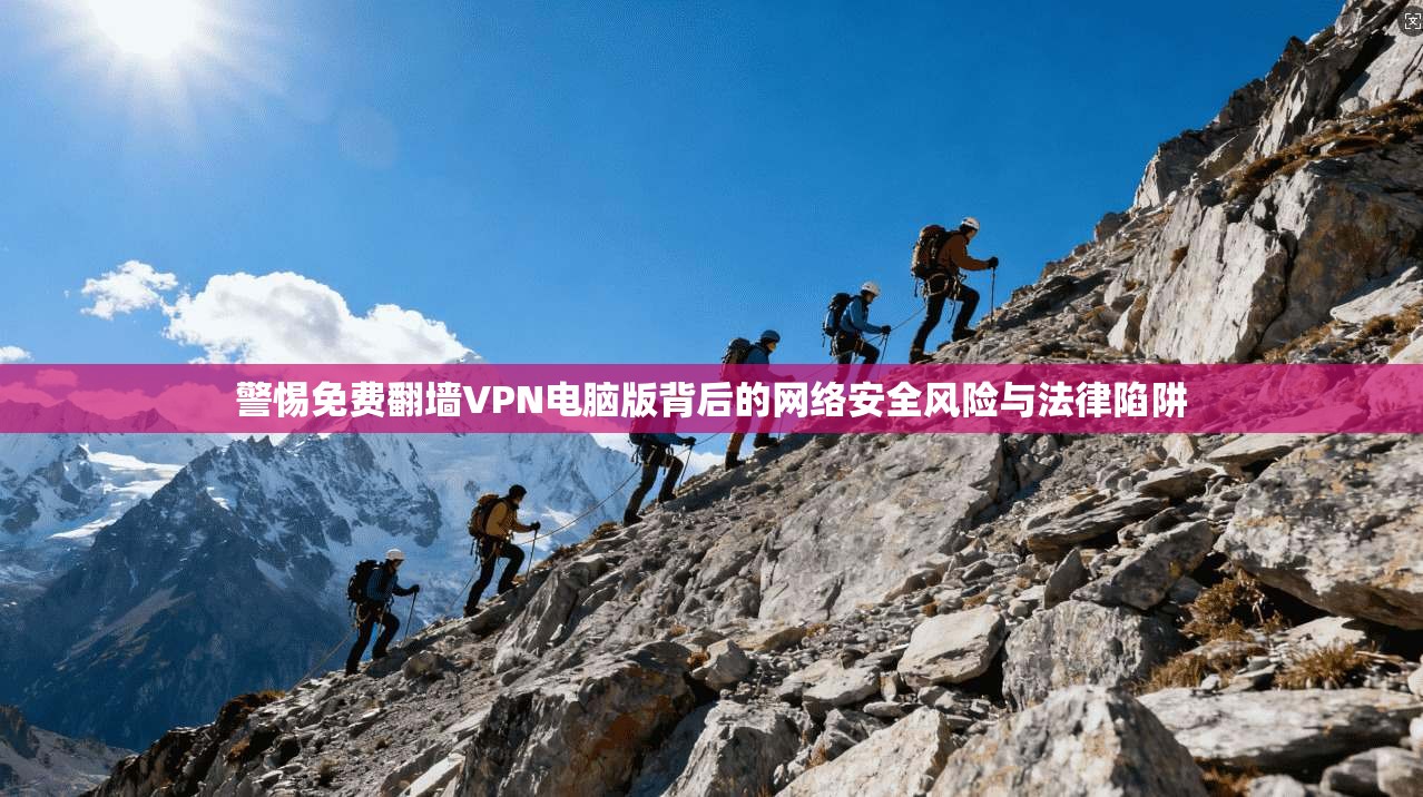 警惕免费翻墙VPN电脑版背后的网络安全风险与法律陷阱