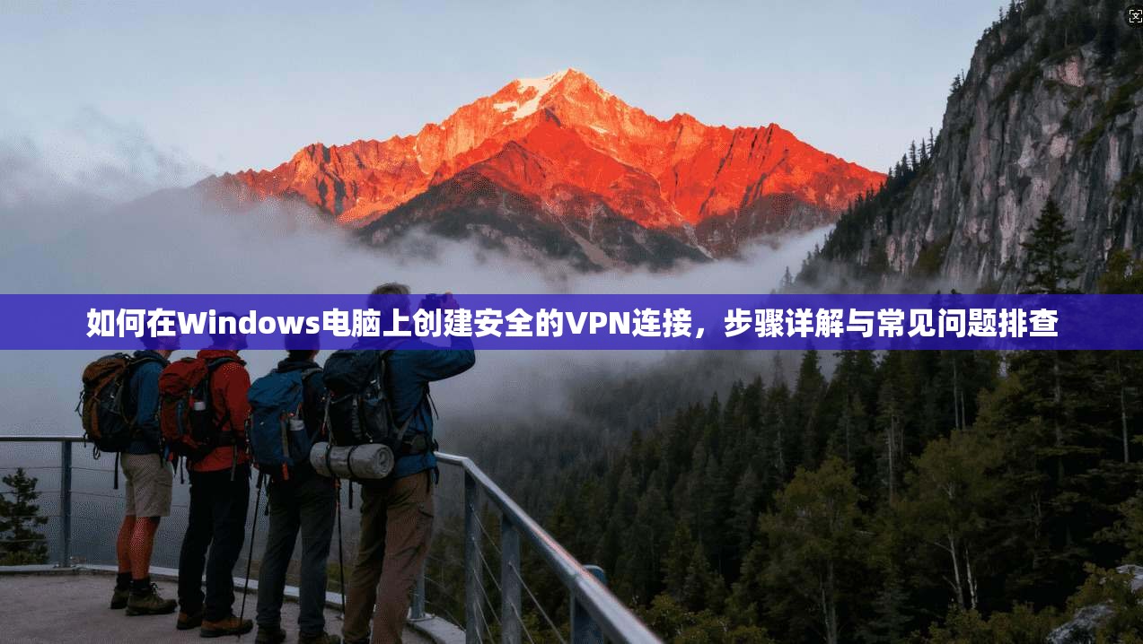 如何在Windows电脑上创建安全的VPN连接，步骤详解与常见问题排查