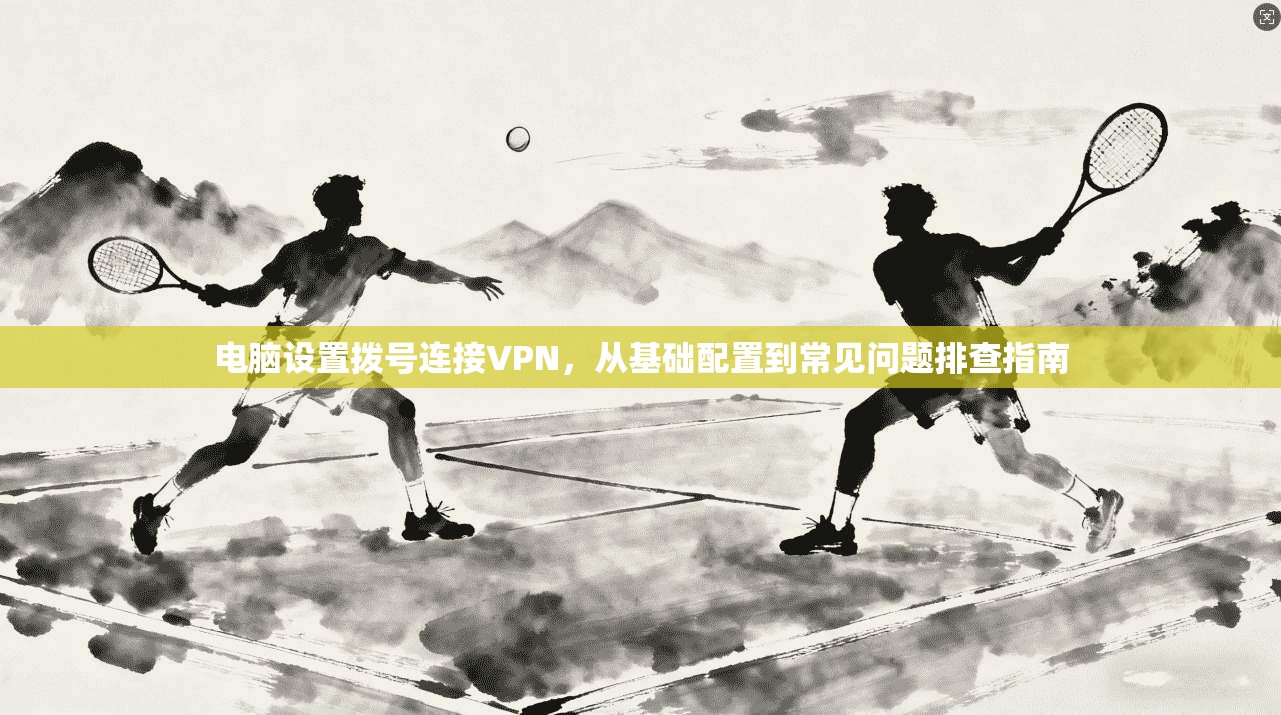 电脑设置拨号连接VPN，从基础配置到常见问题排查指南