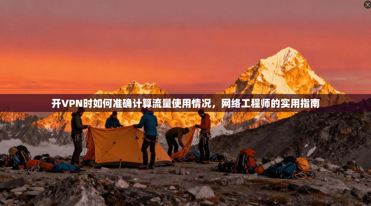 开VPN时如何准确计算流量使用情况，网络工程师的实用指南