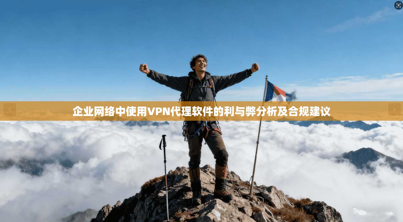 企业网络中使用VPN代理软件的利与弊分析及合规建议