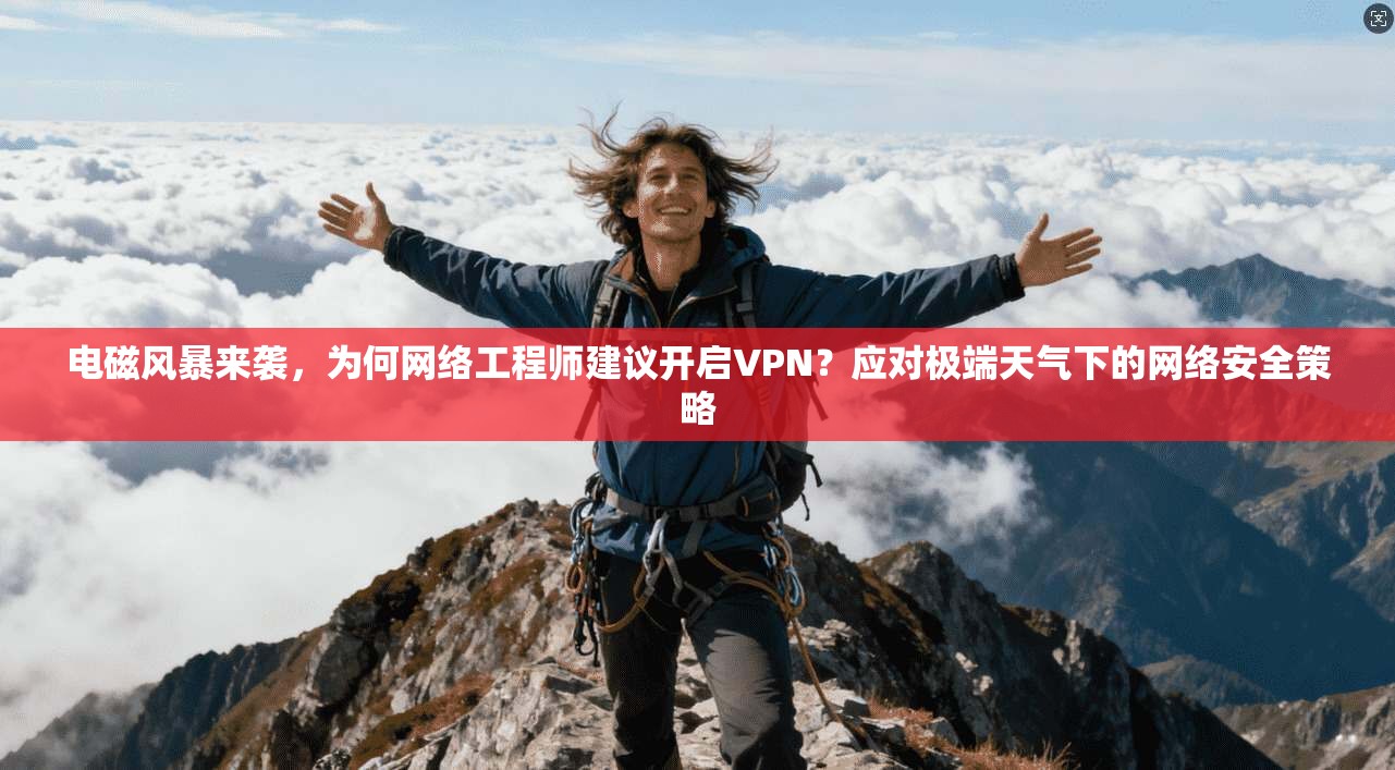 电磁风暴来袭，为何网络工程师建议开启VPN？应对极端天气下的网络安全策略