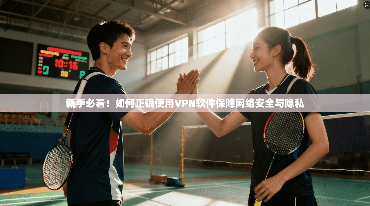 新手必看！如何正确使用VPN软件保障网络安全与隐私