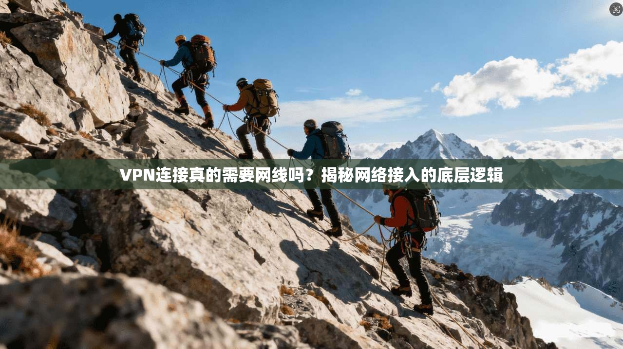VPN连接真的需要网线吗？揭秘网络接入的底层逻辑