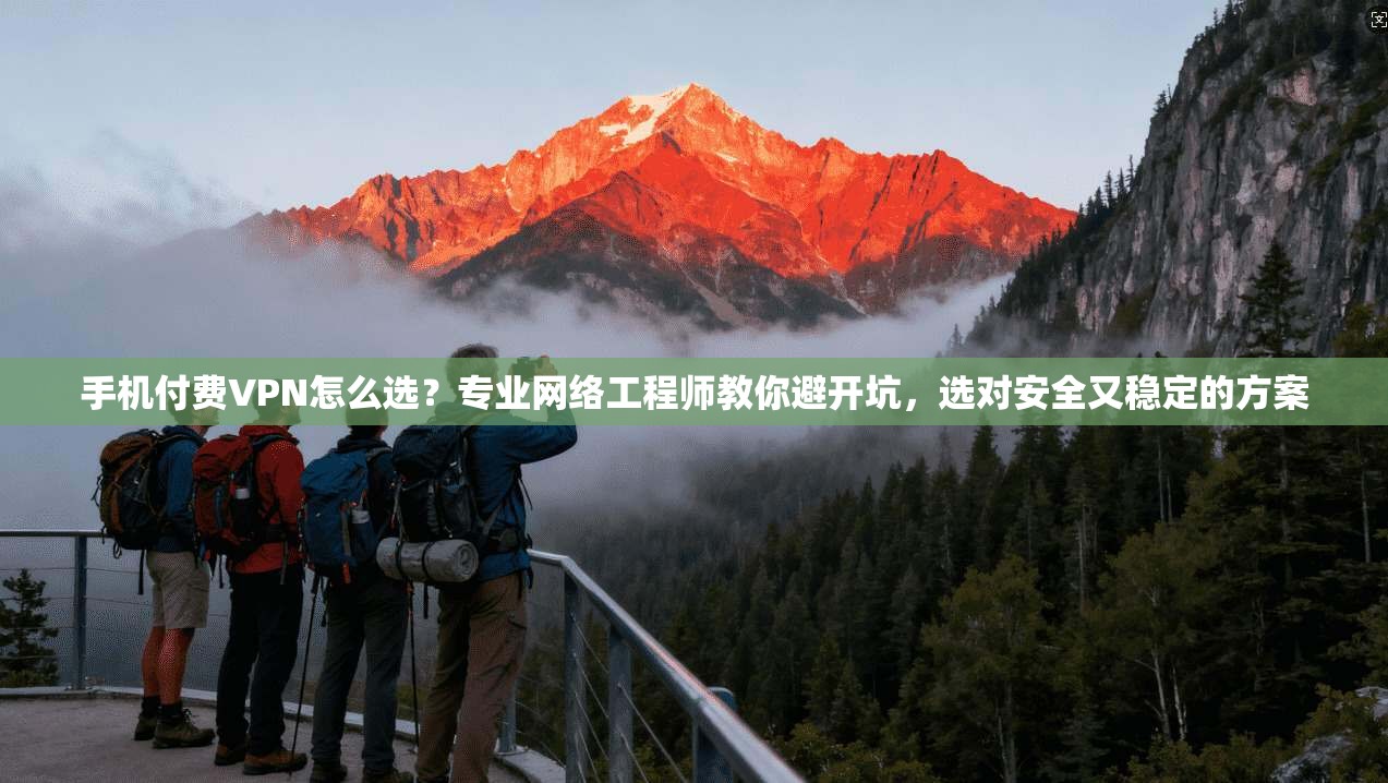 手机付费VPN怎么选？专业网络工程师教你避开坑，选对安全又稳定的方案