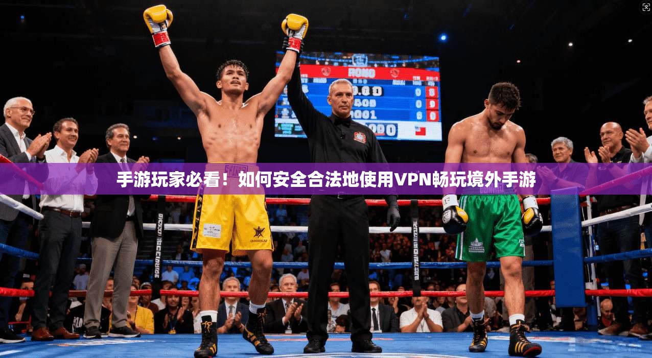 手游玩家必看！如何安全合法地使用VPN畅玩境外手游
