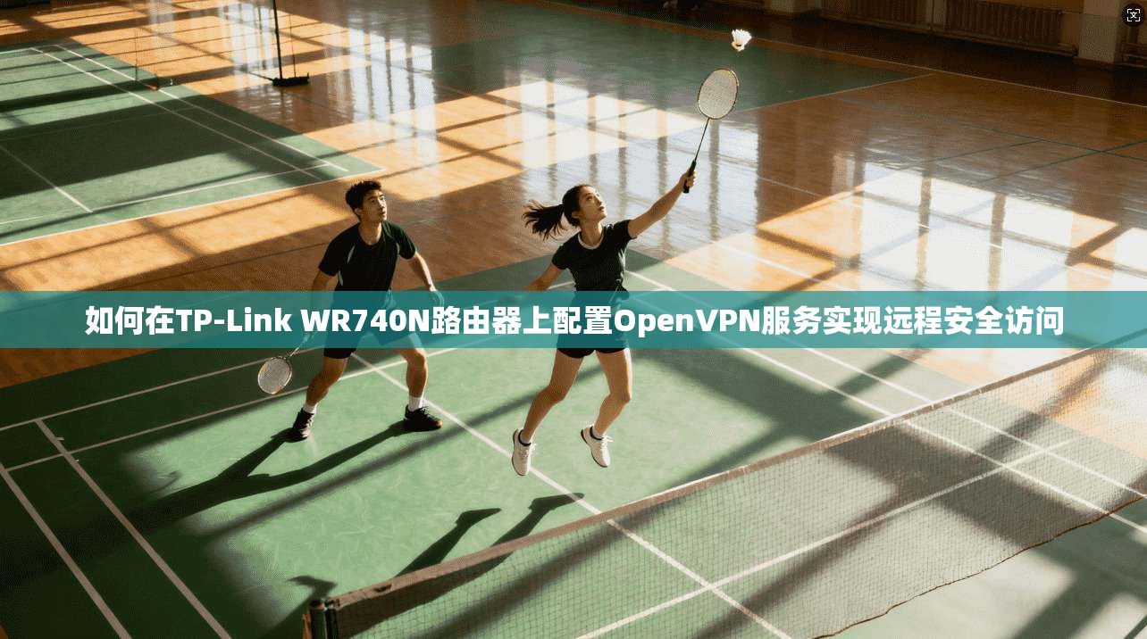 如何在TP-Link WR740N路由器上配置OpenVPN服务实现远程安全访问