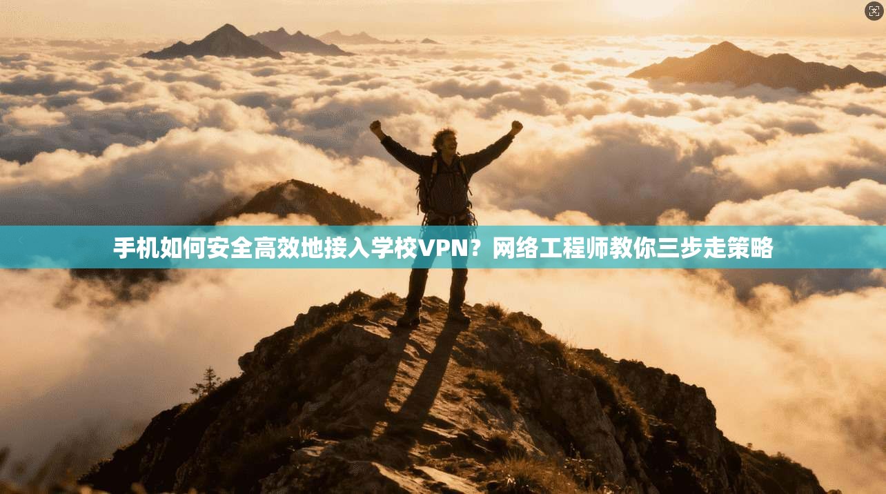手机如何安全高效地接入学校VPN？网络工程师教你三步走策略