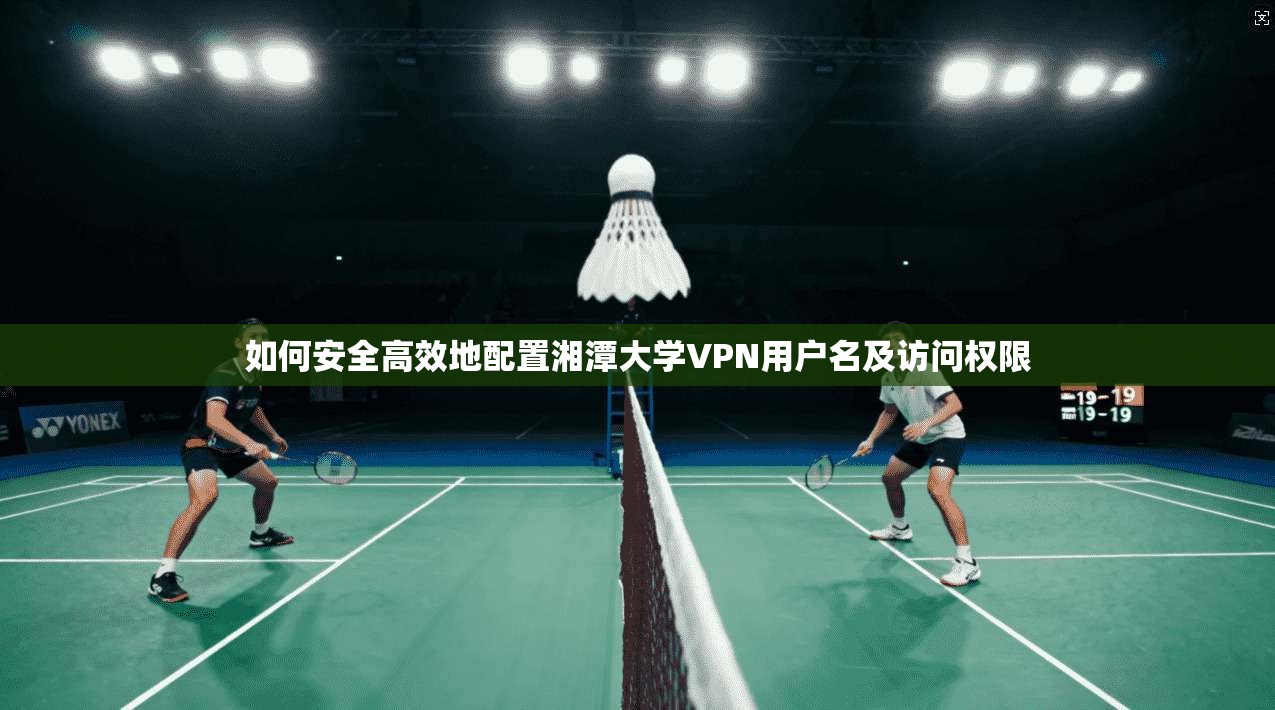 如何安全高效地配置湘潭大学VPN用户名及访问权限