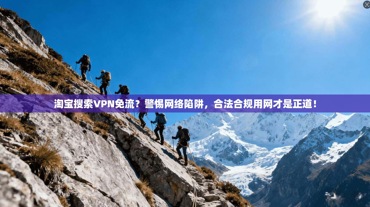 淘宝搜索VPN免流？警惕网络陷阱，合法合规用网才是正道！