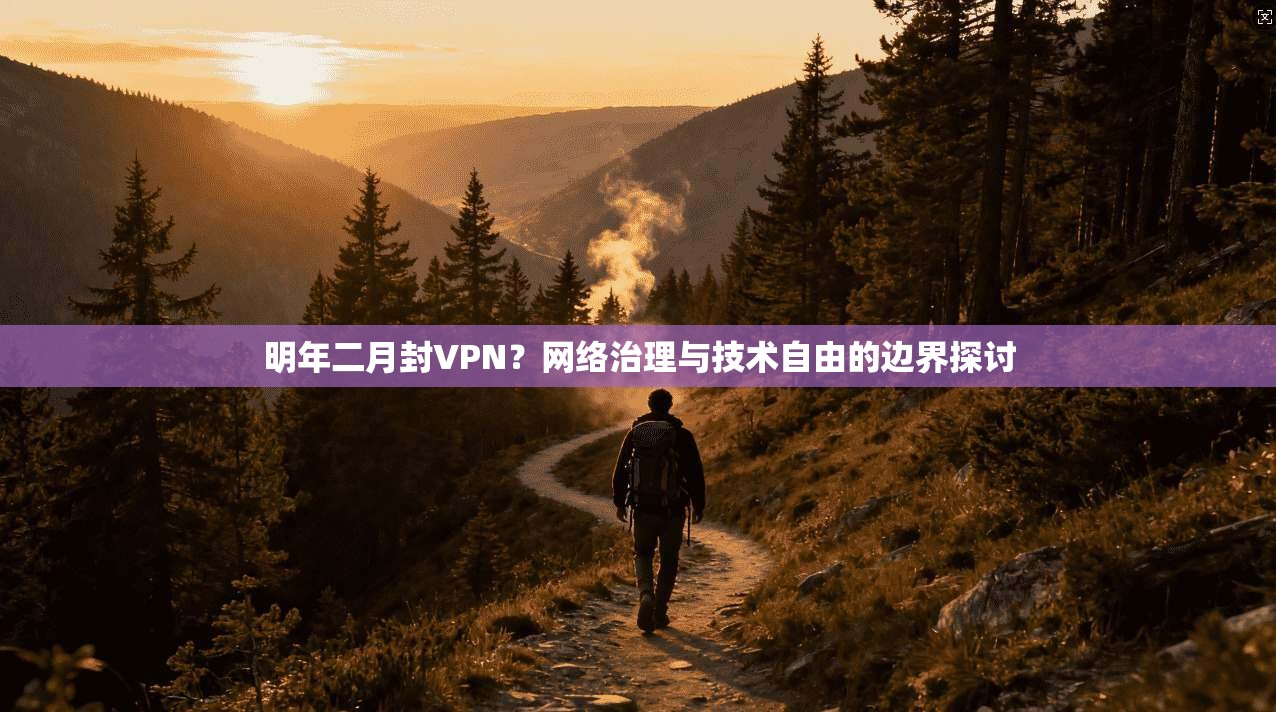 明年二月封VPN？网络治理与技术自由的边界探讨